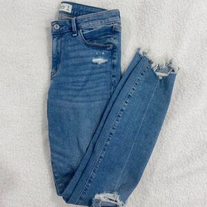 Abercrombie Midrise skinny ankle